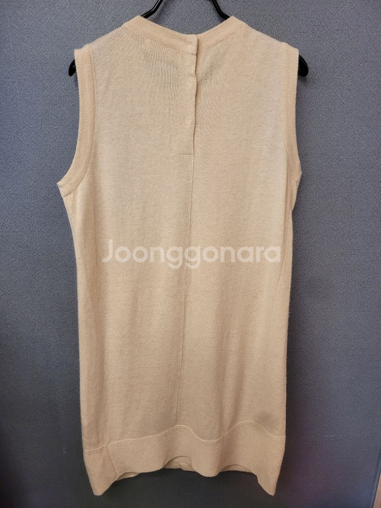 한섬시스템 민소매 니트원피스--4