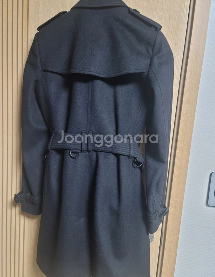 (정품)버버리 여성 캐시미어 코트 6(55)사이즈급처--2