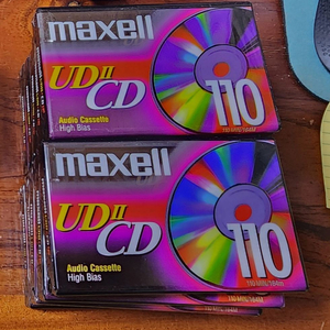 막셀 maxell 크롬 공테이프 미개봉 신품