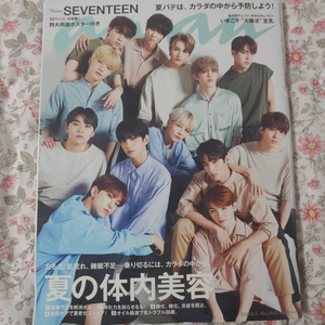 세븐틴 anan 앙앙 일본잡지 2019년 6월 5일호