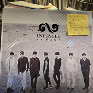 Infinite.1집.beback.가사집.포토카드8.넘