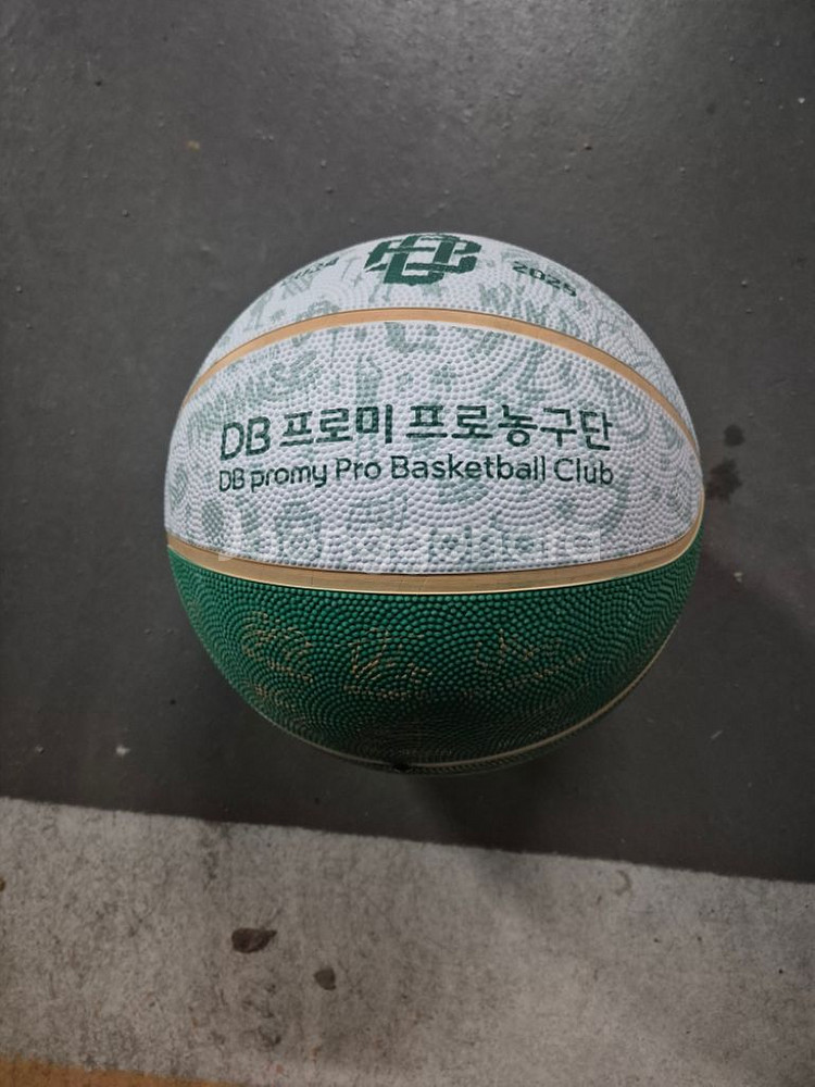 원주DB 농구공(2024~2025 싸인볼)--1