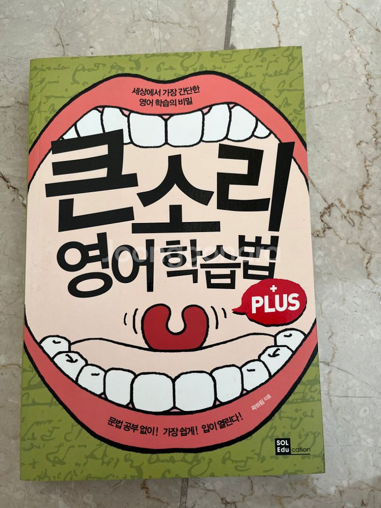 큰소리 영어학습법 도서 판매--1