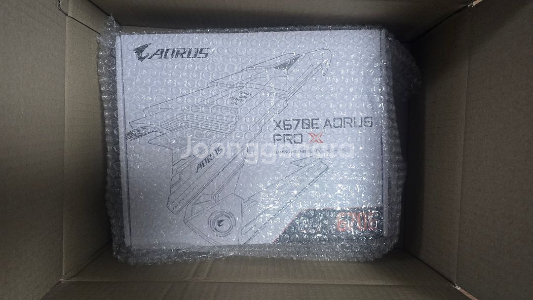 기가바이트 x670e arous pro x 고장--2