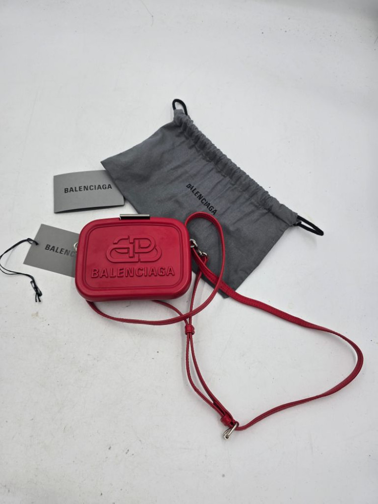 (정품)발렌시아가 미니런치박스 크로스--1