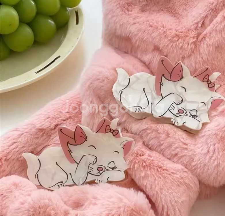 아리스토캣 마리캣 헤어집게 머리집게 헤어핀 머리핀--2