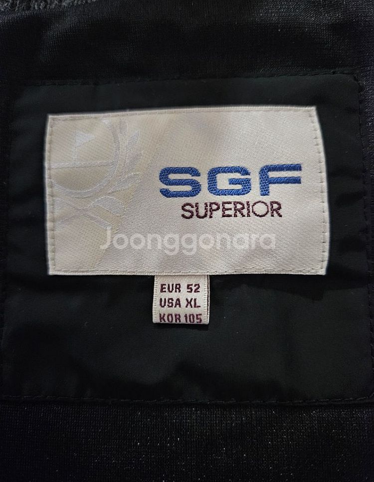 105)SGF 슈페리어 골프 방풍 니트 집업자켓점퍼--3