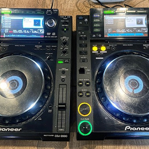 Pioneer 플레이어 CDJ-2000 (2대)