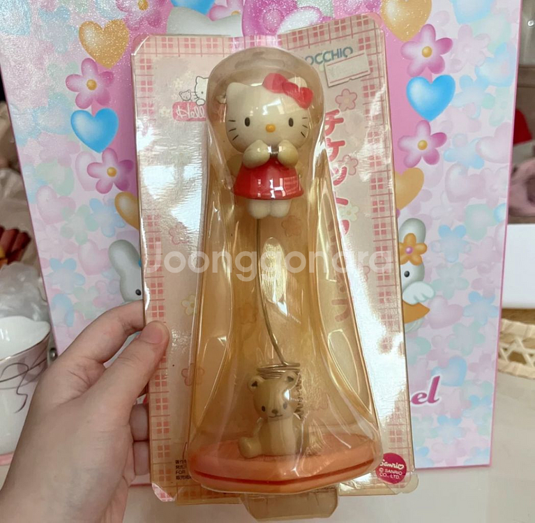 고전 키티 테디 앤젤 천사 클립 방꾸 문구 메모 보드--1