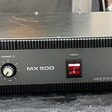 HH Audio 파워앰프 MX500 (250W x 2)