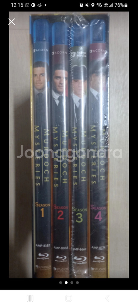머독 미스터리 블루레이입니다 총 12 디스크--1