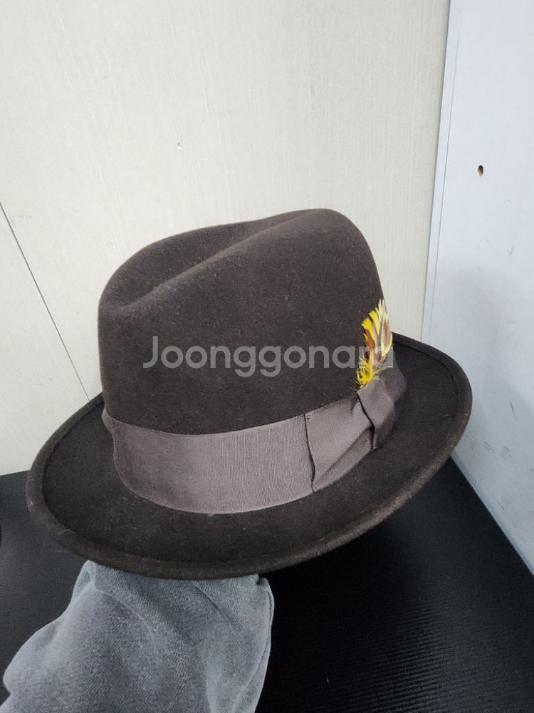 (정품) 디자이너콜렉션 남성 페도라 (59cm)--3