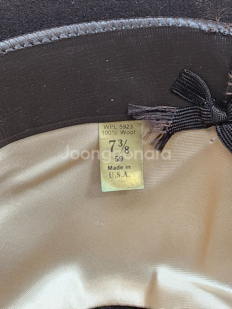 (정품) 디자이너콜렉션 남성 페도라 (59cm)--8