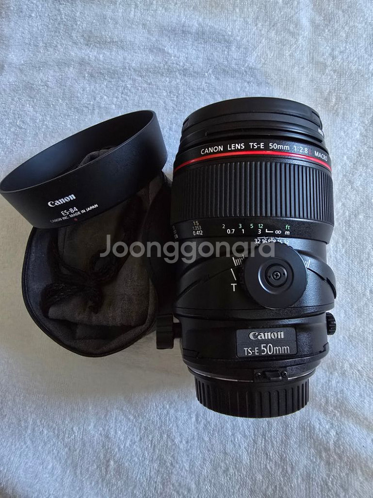 캐논 TS-E 50mm f/2.8L Macro렌즈 풀박--3