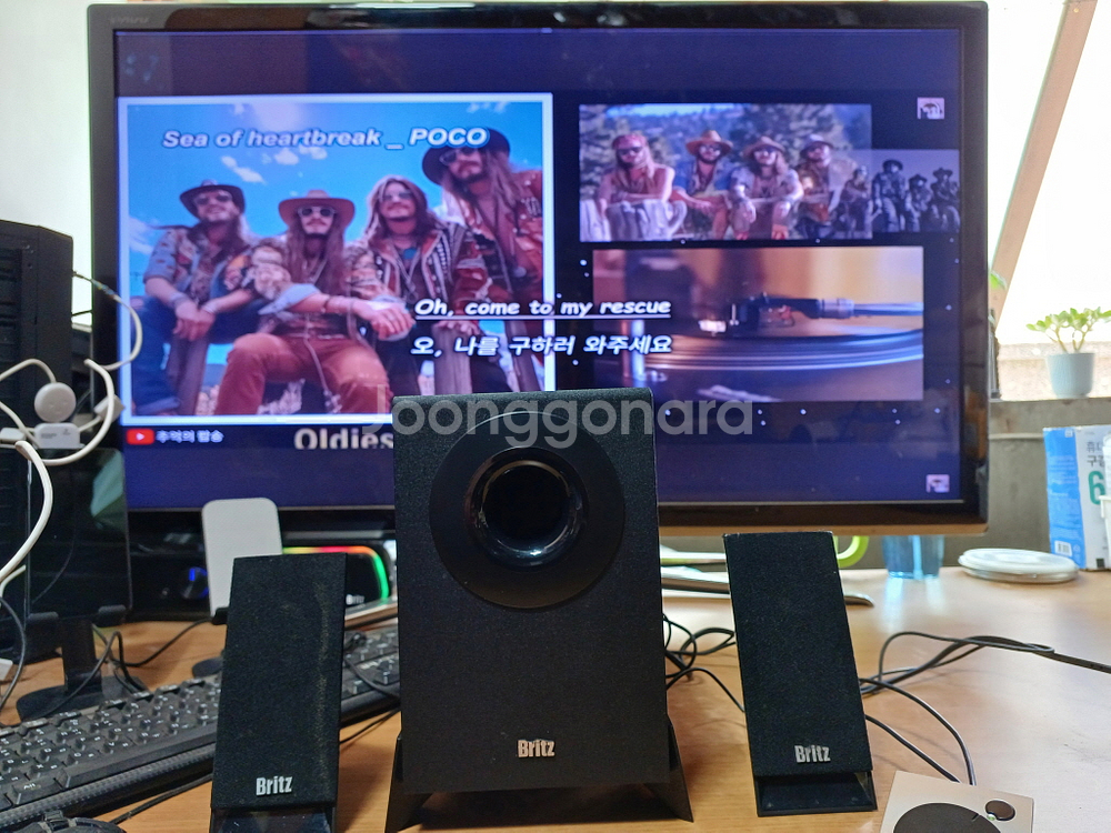 Britz BR-2900 멀티미디어 스피커 강력한 우퍼--1