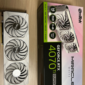 emTek 지포스 RTX 4070Ti SUPER 미라클