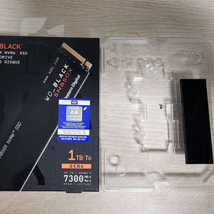 WD sn850x SSD 1TB(테라/원11 문서