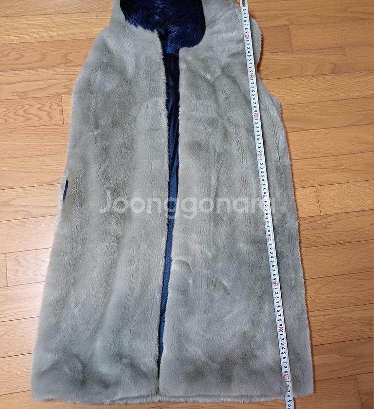 랭앤루 LANG&LU 페이크퍼 조끼 F size--7