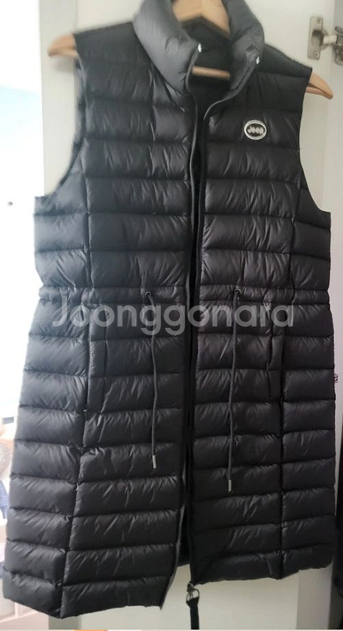 Jeep 지프 롱 베스트 패딩 롱 조끼 SM(92)--1