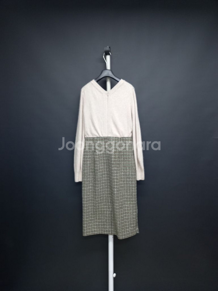 미샤 MICHAA 춘추동 트위드 맥시 롱원피스 55--1