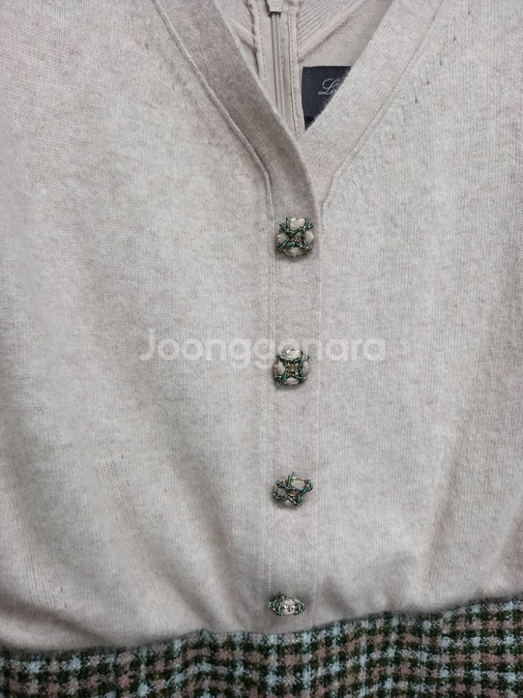 미샤 MICHAA 춘추동 트위드 맥시 롱원피스 55--3