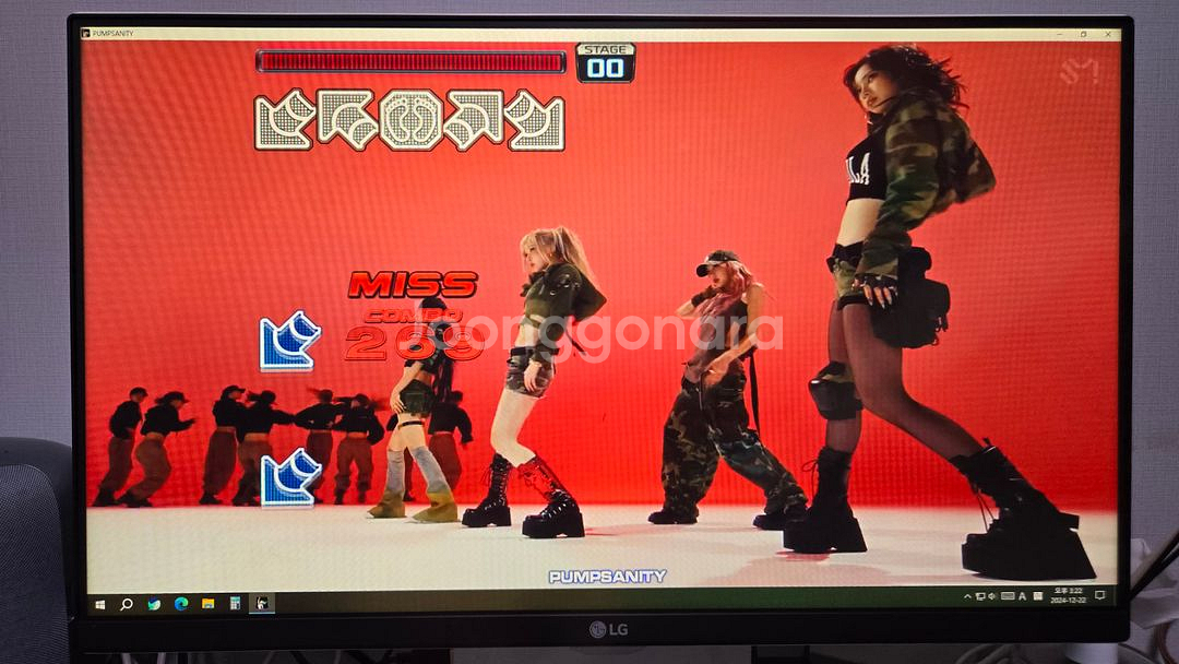 PC전용 가정용 펌프발판 목재+메탈봉+오락실센서--9