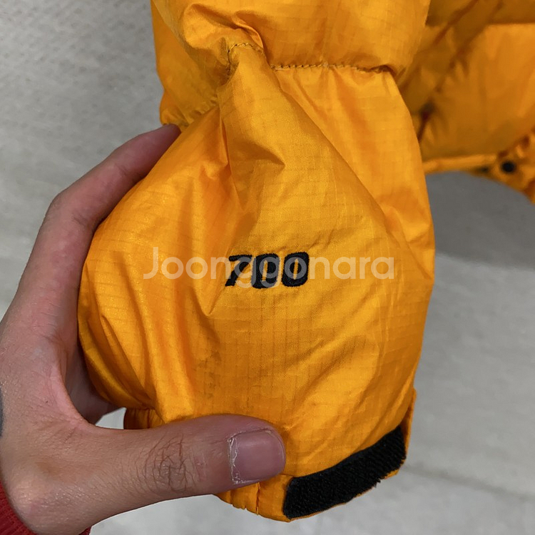 노스페이스 700필 눕시 구스다운 패딩 A077751--2