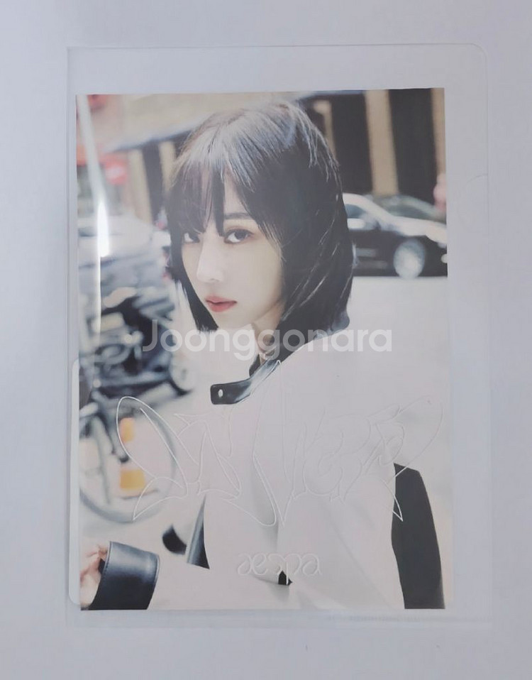 에스파 포토카드+홀로그램 포토카드 세트(윈터)--2