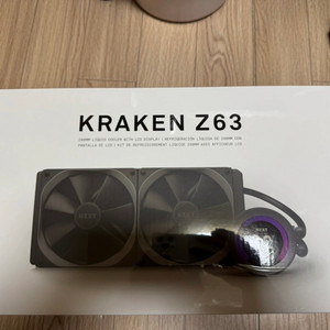 NZXT Kraken z63 수냉쿨러 미개봉