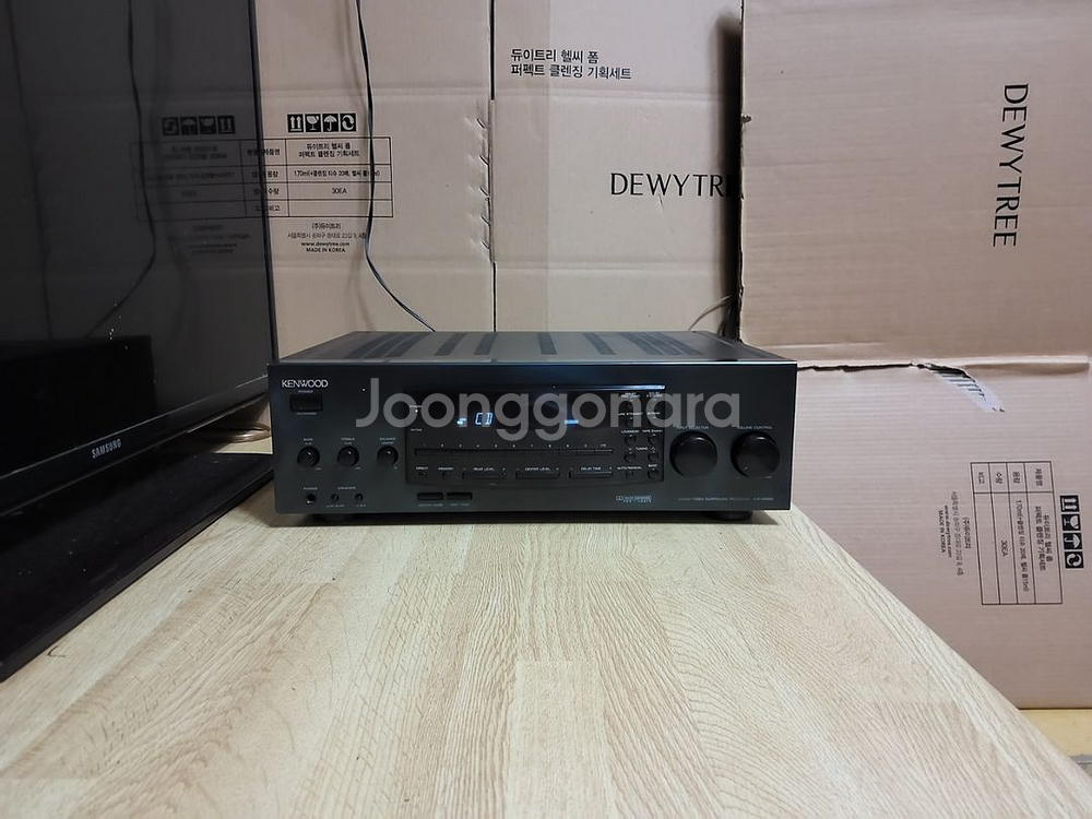 켄우드 리시버 KR V5580 (오디오 앰프 음향기기--2