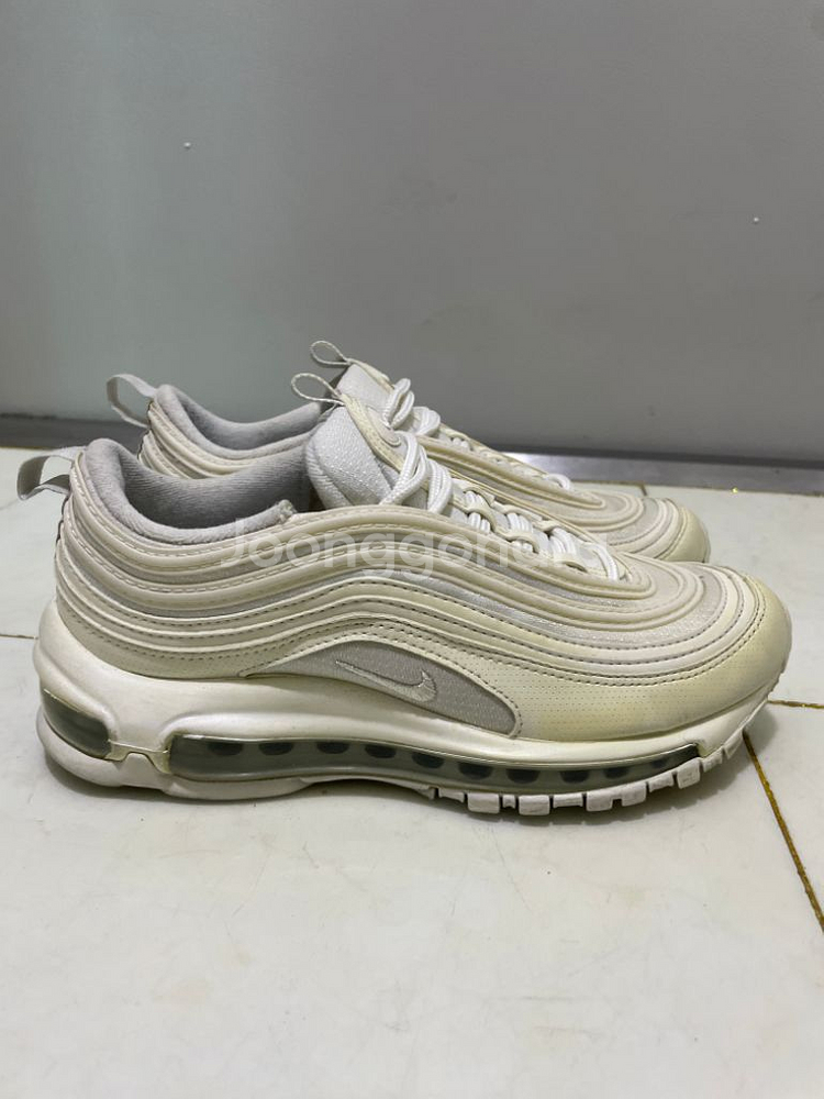 나이키 에어맥스97 트리플 화이트 (235사이즈)--2