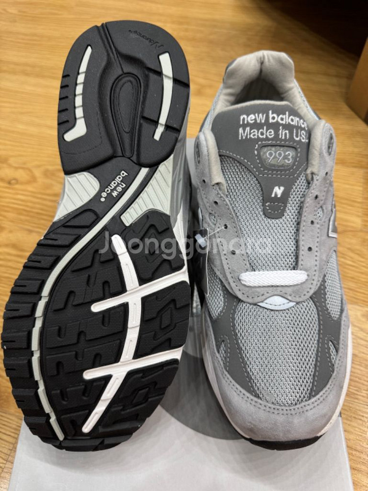 뉴발란스993 메이드인USA 그레이-280 D스탠다드--7