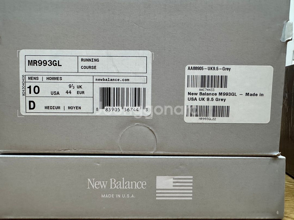 뉴발란스993 메이드인USA 그레이-280 D스탠다드--9