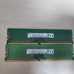 ddr4 8gb 팝니다.2개