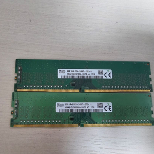 ddr4 8gb 팝니다.2개