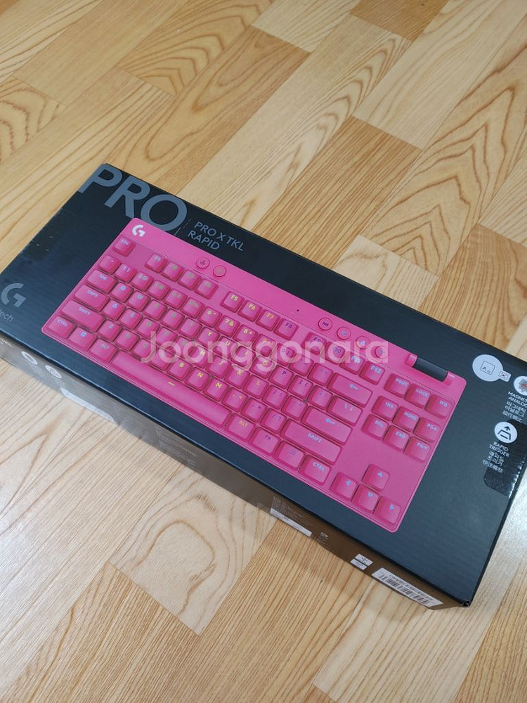 신제품 로지텍G PRO X TKL RAPID 키보드--0