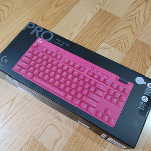 신제품 로지텍G PRO X TKL RAPID 키보드