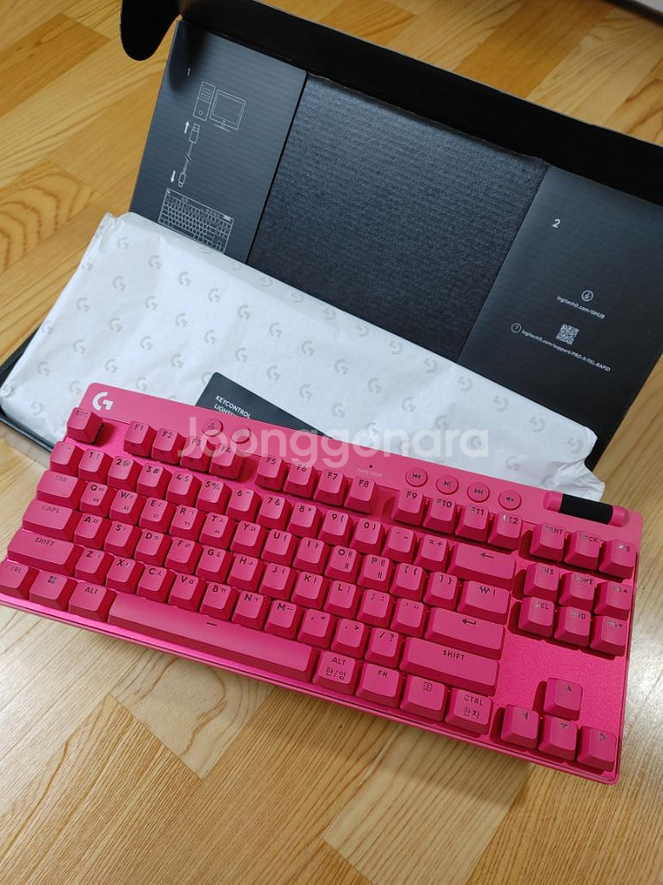 신제품 로지텍G PRO X TKL RAPID 키보드--1