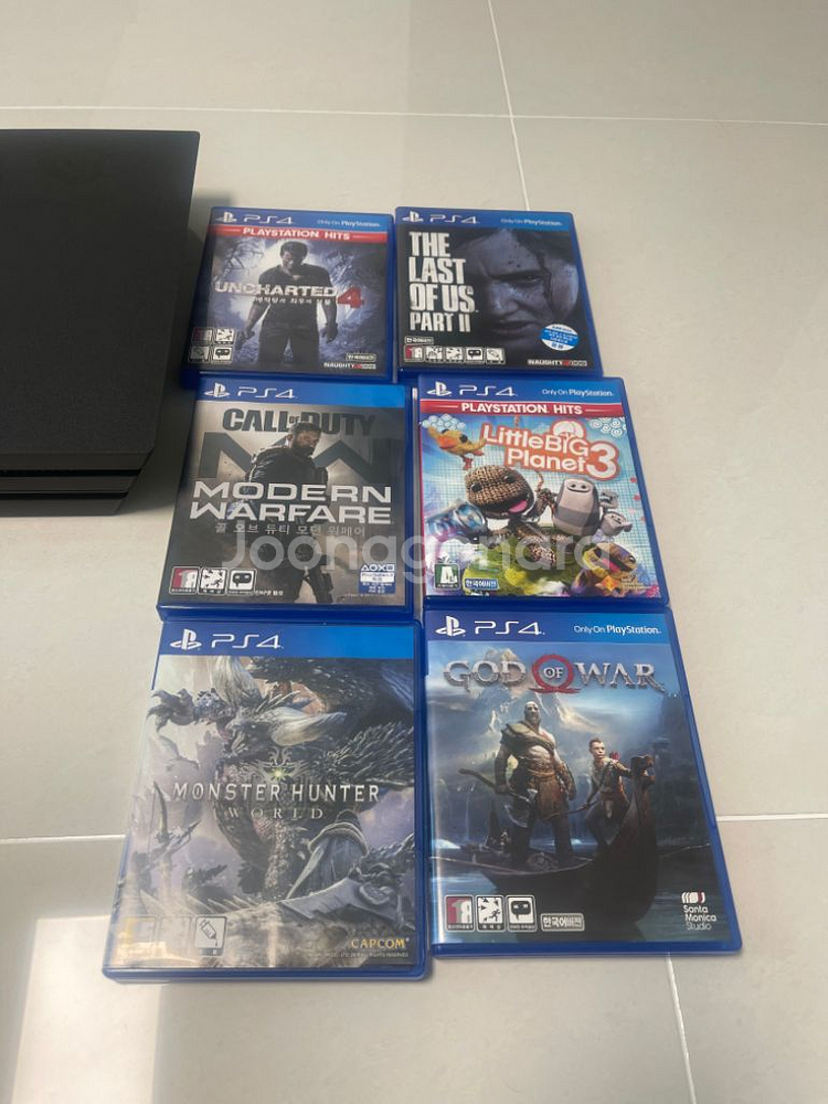 플스4 프로 PS4 PRO 1TB 게임6개--3