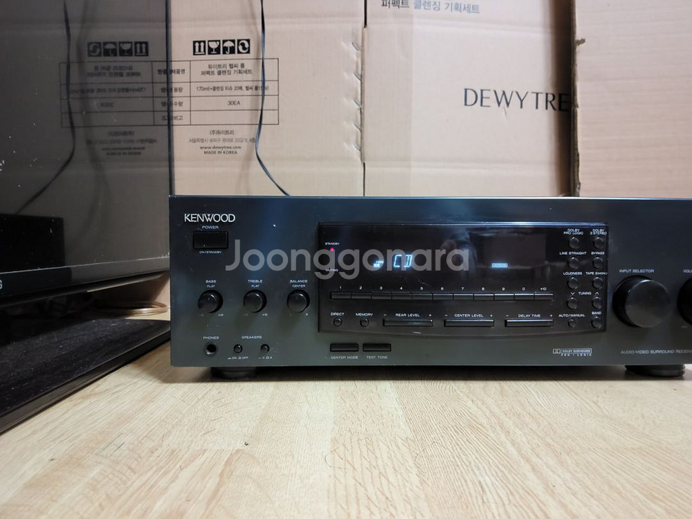 켄우드 리시버 KR V5580 (오디오 앰프 음향기기--2