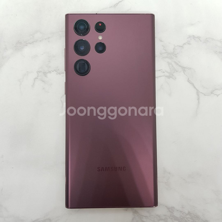 S22울트라 (S908) 버건디, 공기계 판매해요--1
