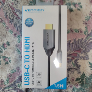 vention usb-c to hdmi 케이블 팝니다.