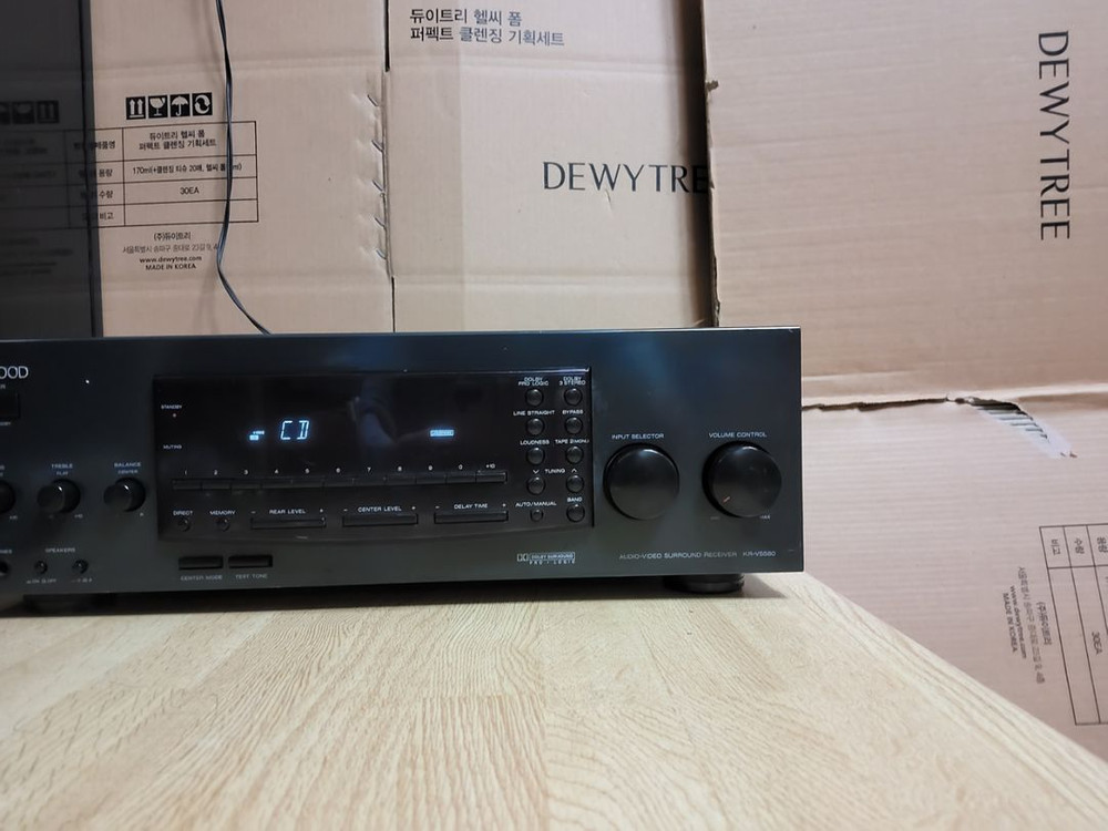 켄우드 리시버 KR V5580 (오디오 앰프 음향기기 이미지