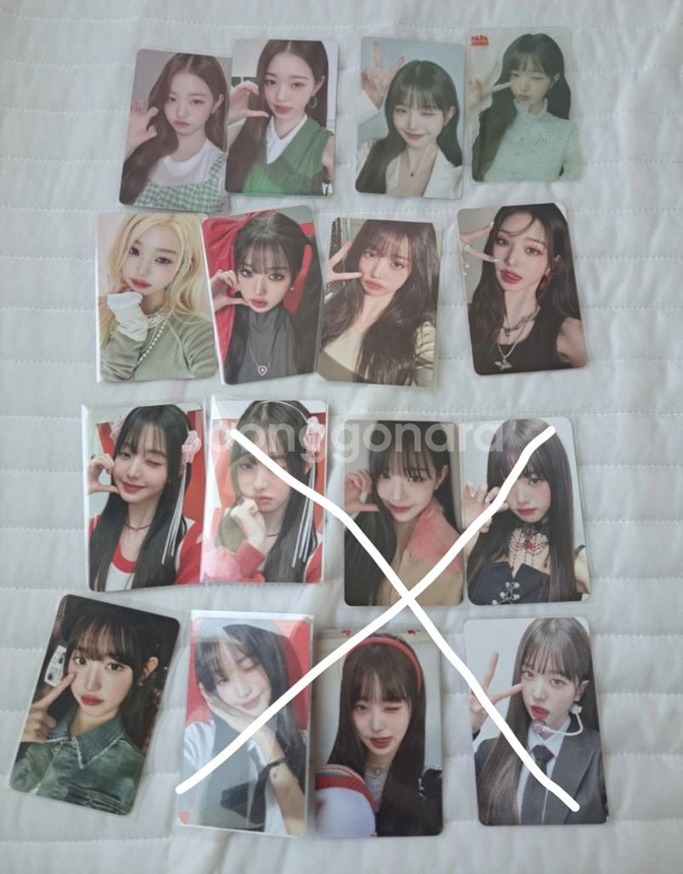 아이브 포카 양도,교환 에스파 포카 굿즈 장원영--1