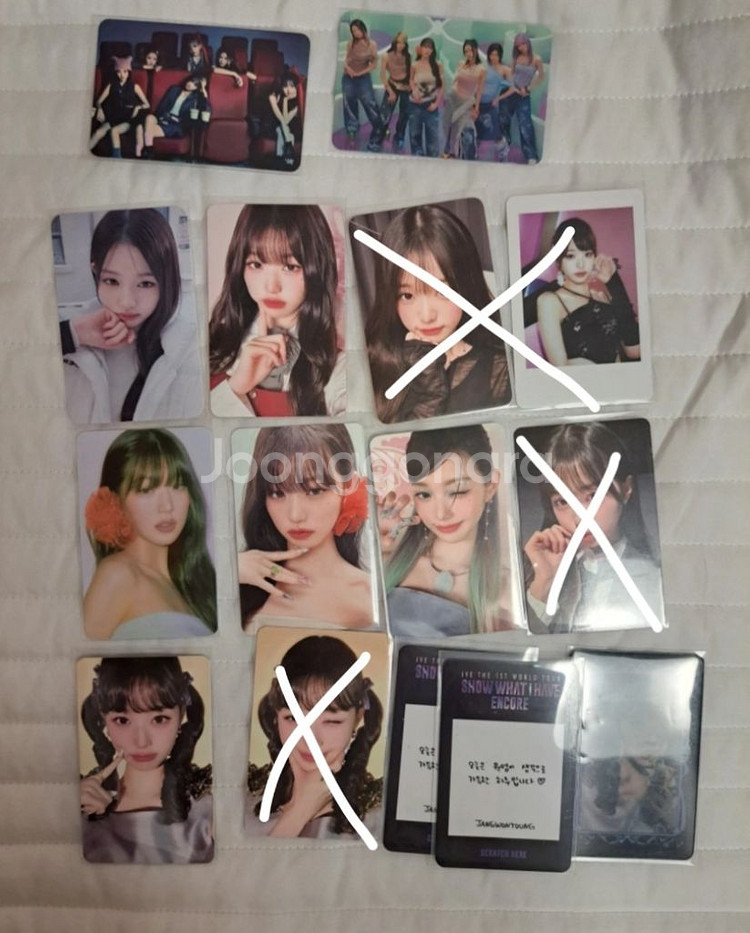 아이브 포카 양도,교환 에스파 포카 굿즈 장원영--2