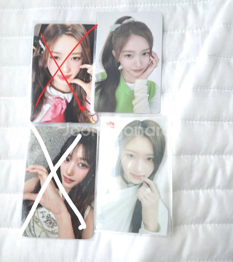 아이브 포카 양도,교환 에스파 포카 굿즈 장원영--3