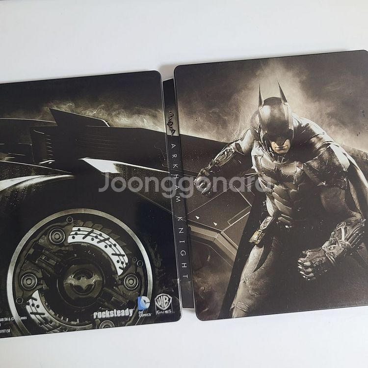 ps4 플스4 배트맨아캄나이트 스틸북 +cd--1