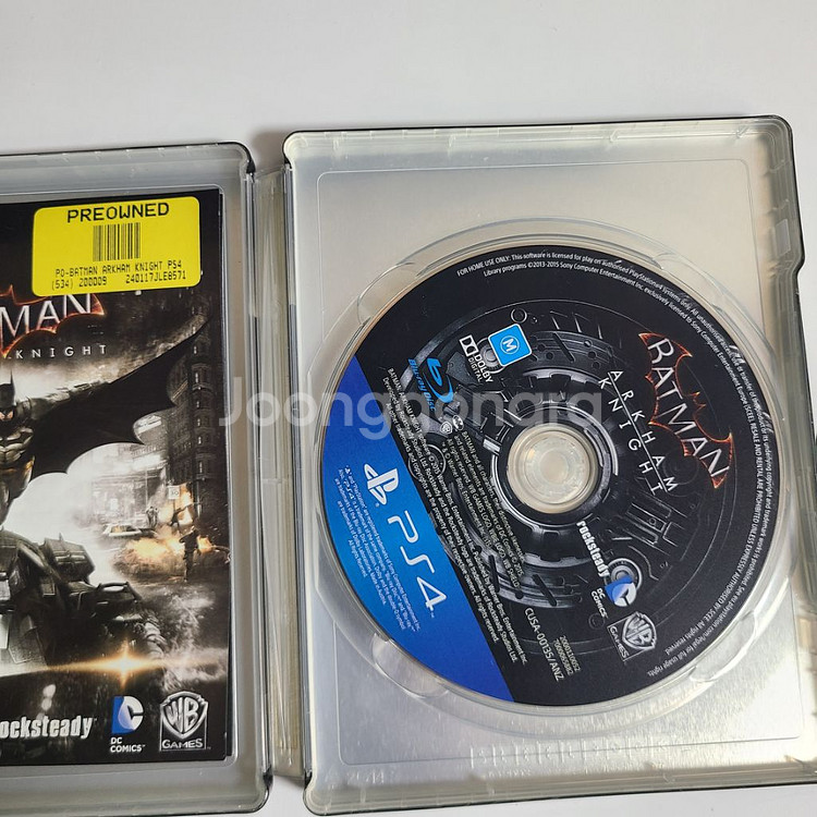 ps4 플스4 배트맨아캄나이트 스틸북 +cd--2