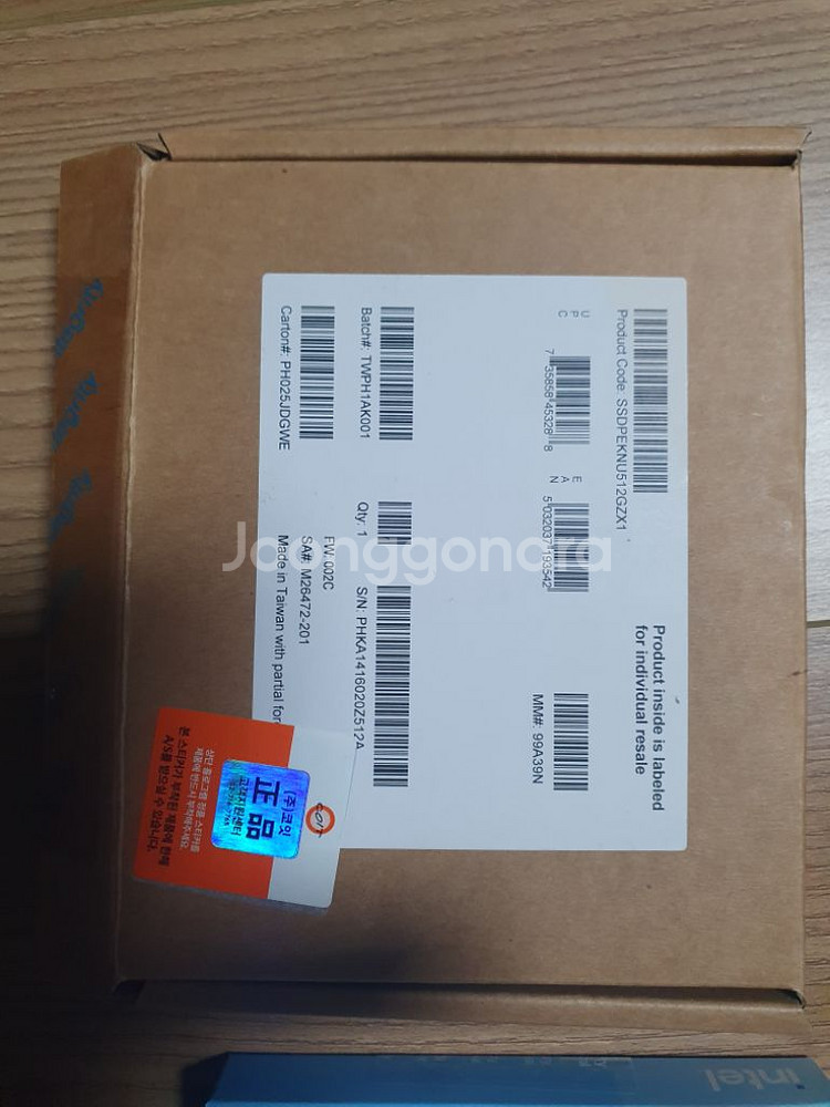 인텔 (Intel) SSDPEKNU512GZX1--2