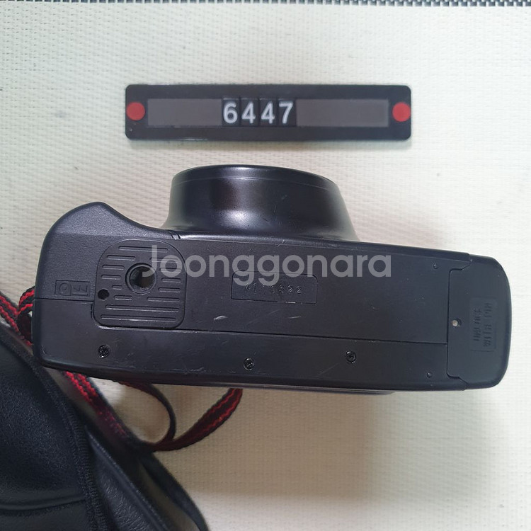 삼성캐녹스 퍼지줌 1050 필름카메라 파우치포함--3